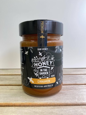 蜂蜜　はちみつ　ハチミツ HIG ハニーインザガーデン　Honey in the garden Chinnamon シナモン　セイロンシナモン　ワイルドフラワー